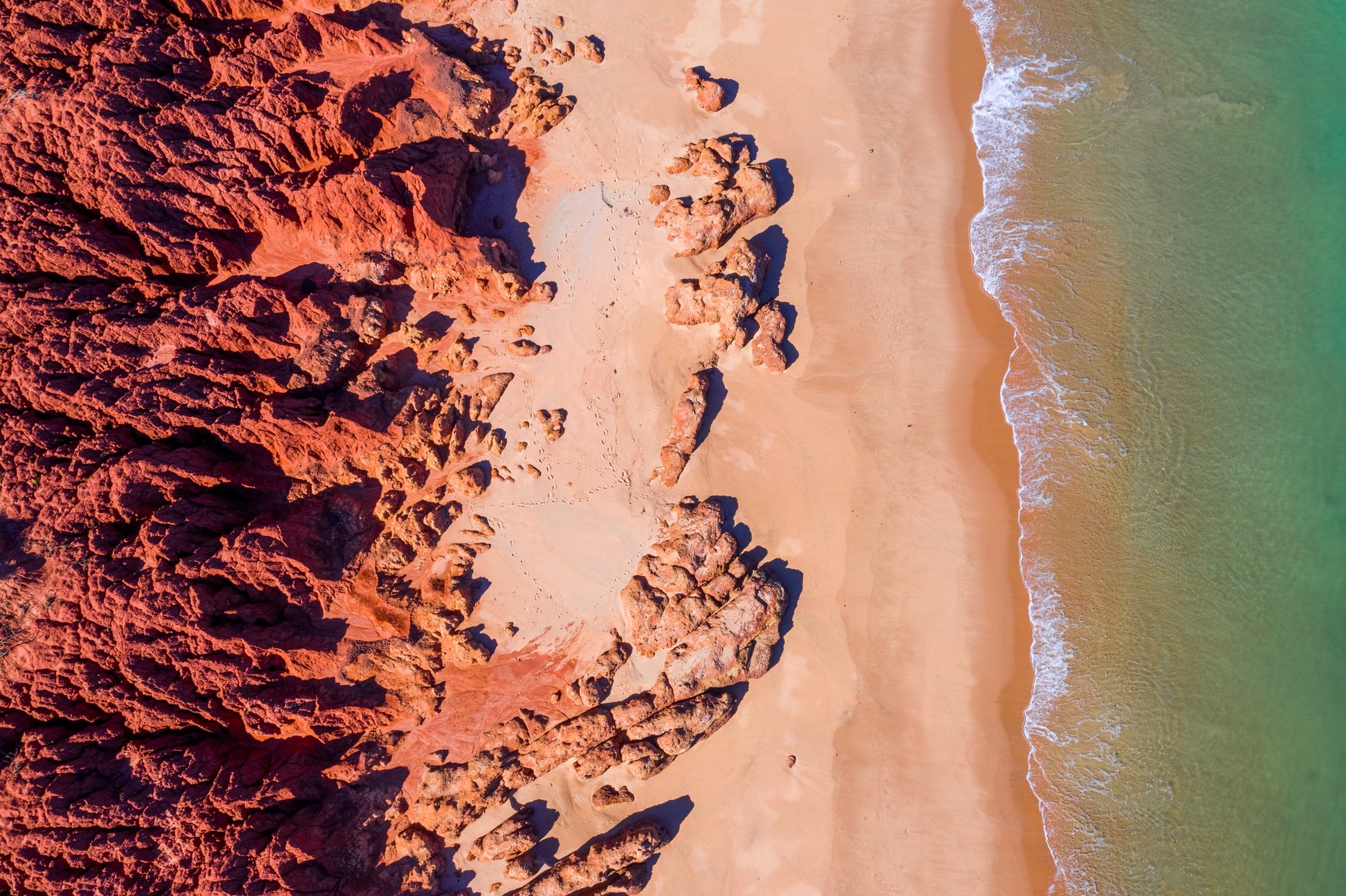 Walmadany (James Price Point) from above