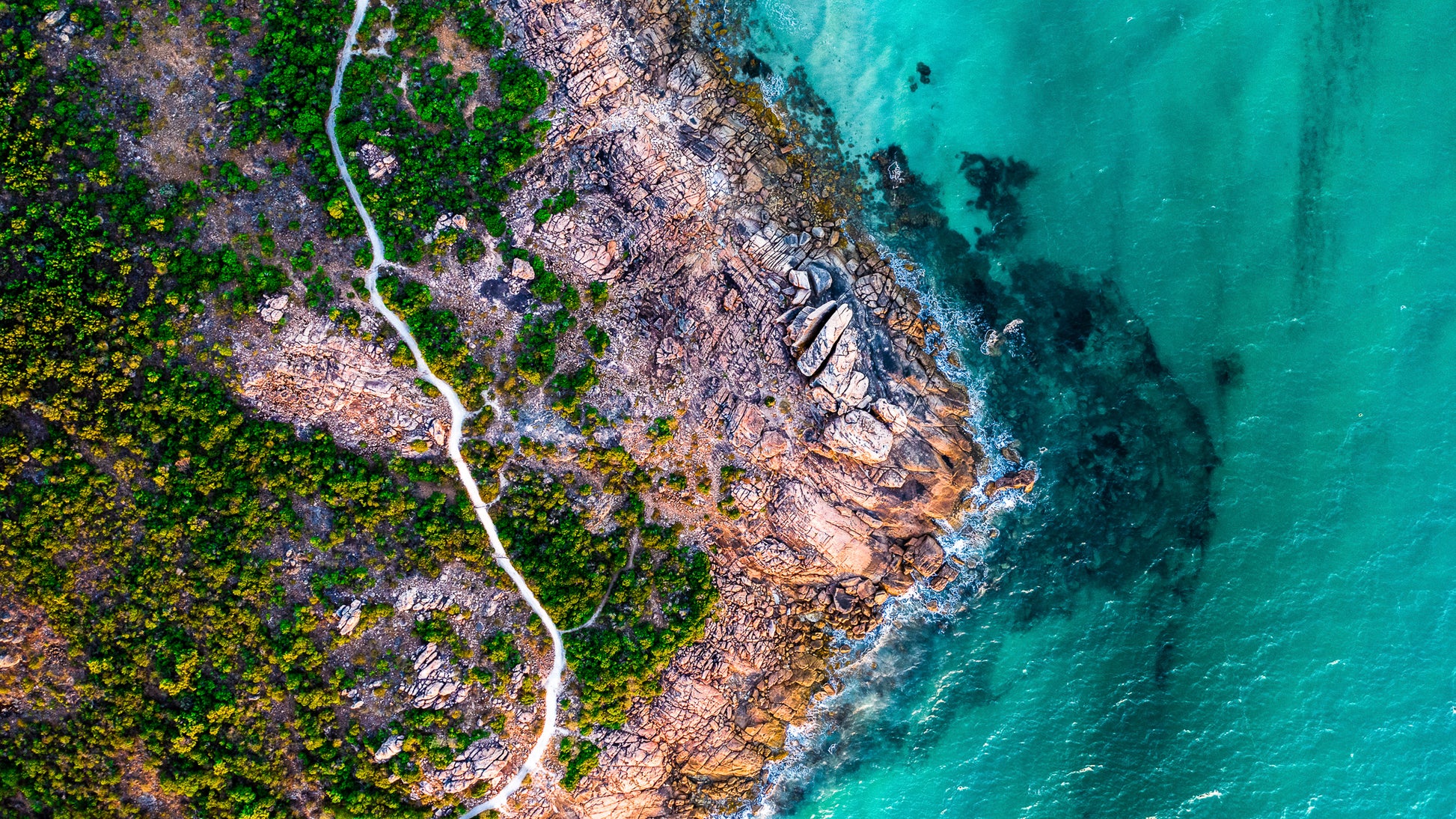 Meelup Beach from above
